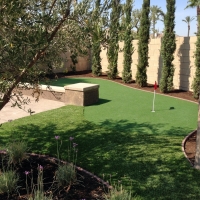 Fake Turf Norco, California Putting Green Grass, Small Backyard Ideas
