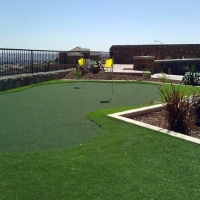 Synthetic Grass Cost Corona, California Backyard Putting Green