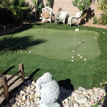 Grass Turf Indio Hills, California Office Putting Green, Small Backyard Ideas