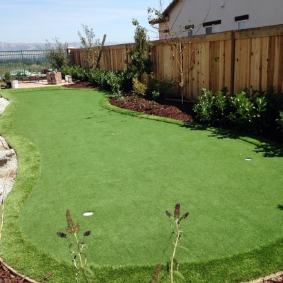 Installing Artificial Grass Ripley, California Putting Green Flags, Small Backyard Ideas