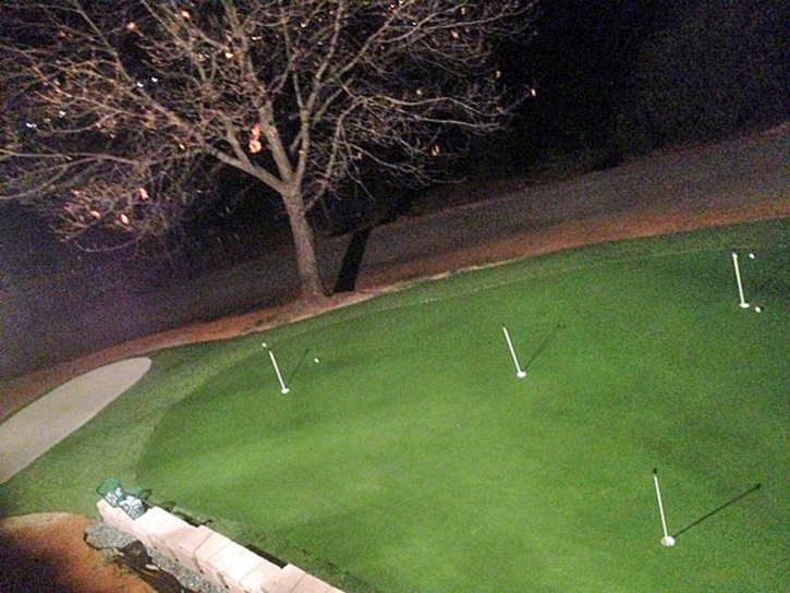 Faux Grass Murrieta, California Home Putting Green, Backyard Garden Ideas