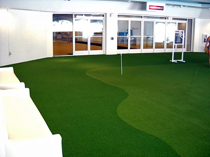Synthetic Lawn Bermuda Dunes, California Golf Green, Commercial Landscape